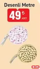 DESENLİ METRE DESENLİ METRE